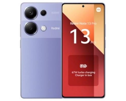 SMARTPHONE REDMI NOTE 13 PRO (12+512GB) PURPLE XIAOMI (Espera 4 dias)